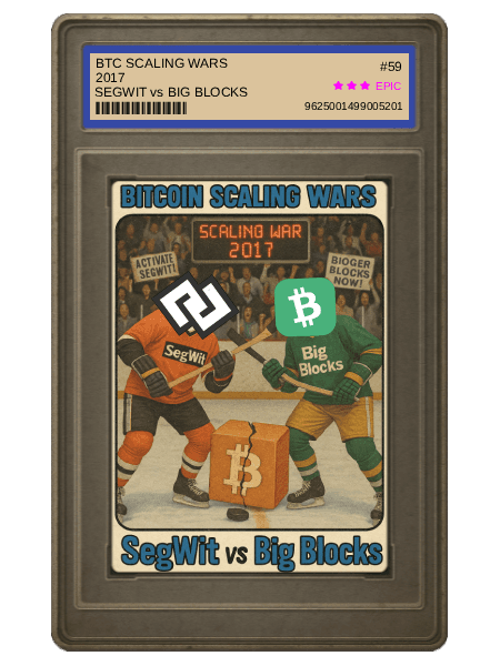 BTC Scaling Wars